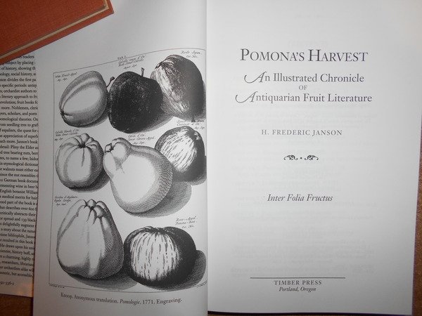 POMONA'S HARVEST an illustrated Chronicle of Antiquarian Fruit Literature