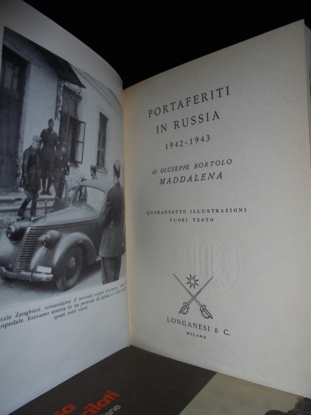 PORTA FERITI IN RUSSIA 1942 - 1943
