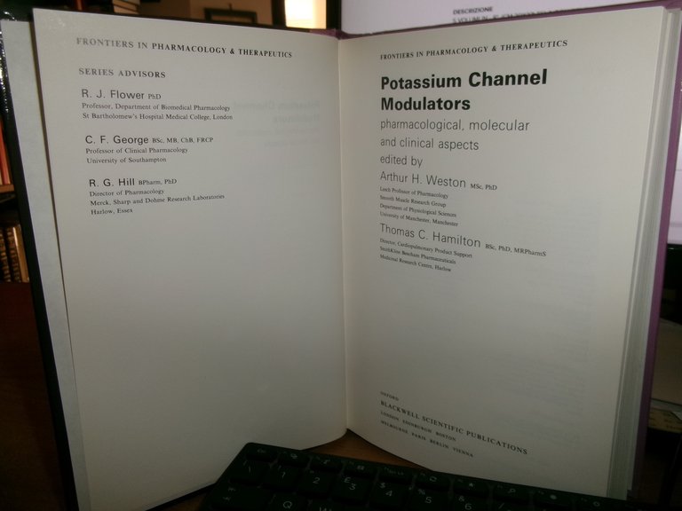 POTASSIUM CHANNEL MODULATORS by ARTHUR H. WESTON and THOMAS C. …