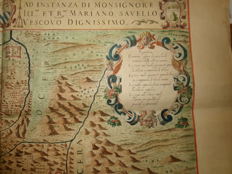 Preziosa stampa del 600 della Città di Gubbio