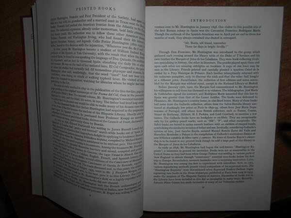 PRINTED BOOKS 1468-1700 in The Hispanic Society of America