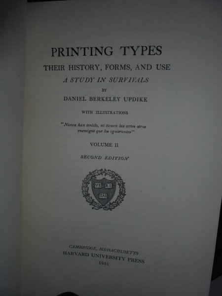 PRINTING TYPES Their History, Forms, and use a Study in …