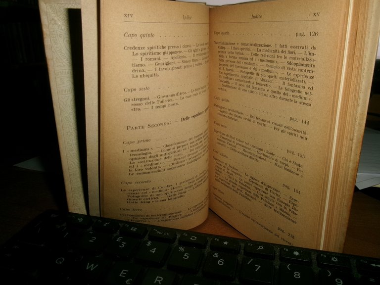 Prof. A. PAPPALARDO. SPIRITISMO Quinta Edizione HOEPLI, 1917