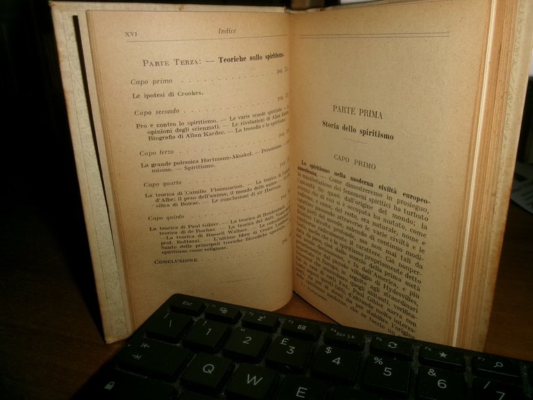 Prof. A. PAPPALARDO. SPIRITISMO Quinta Edizione HOEPLI, 1917