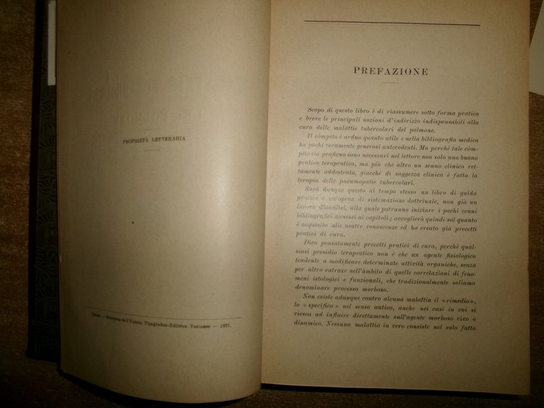 Prof. GIOACCHINO BRECCIA. La Cura delle MALATTIE TUBERCOLARI del Polmone …