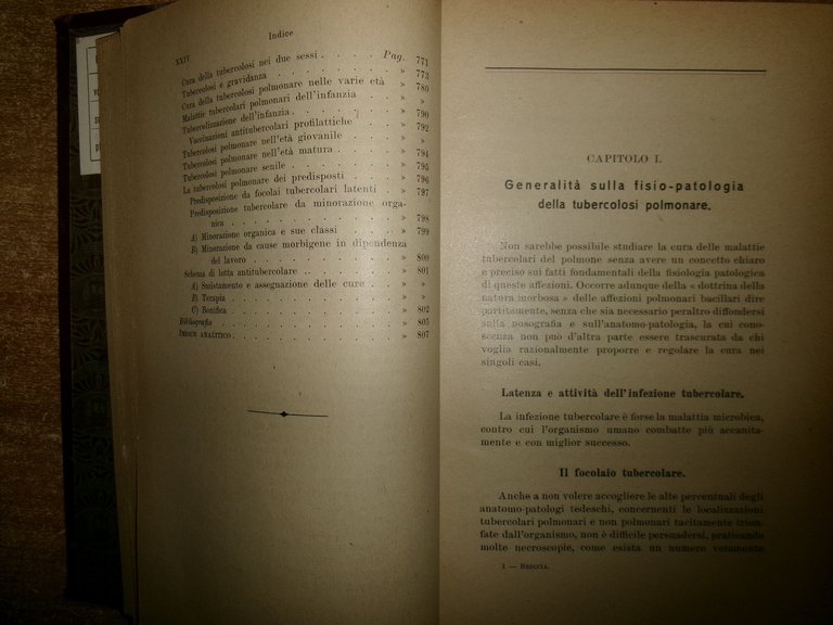 Prof. GIOACCHINO BRECCIA. La Cura delle MALATTIE TUBERCOLARI del Polmone …