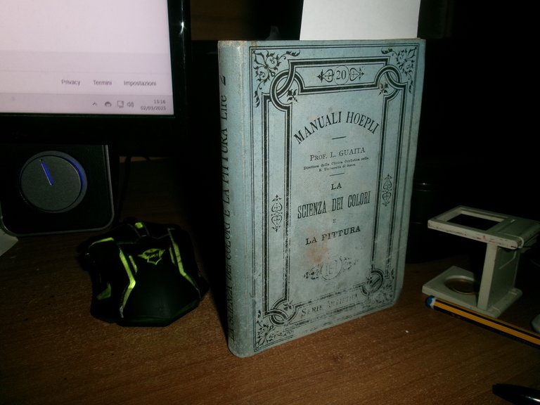 Prof. L. GUAITA. La Scienza dei Colori e La Pittura. …