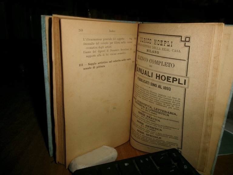 Prof. L. GUAITA. La Scienza dei Colori e La Pittura. …