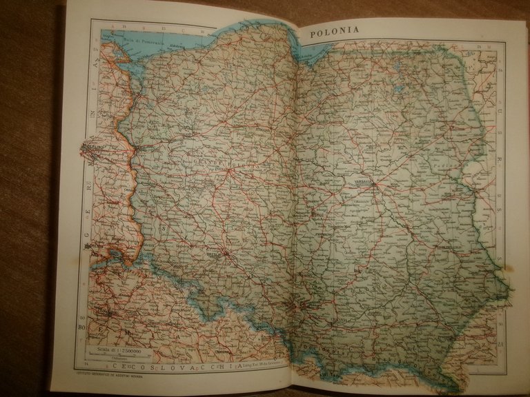 Prof. LUIGI VISINTIN. Atlante Geopolitico Universale 1947