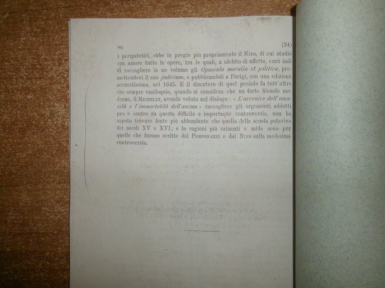 Prof. Pasquale Tuozzi. AGOSTINO NIFO e le sue opere (riproduzione …