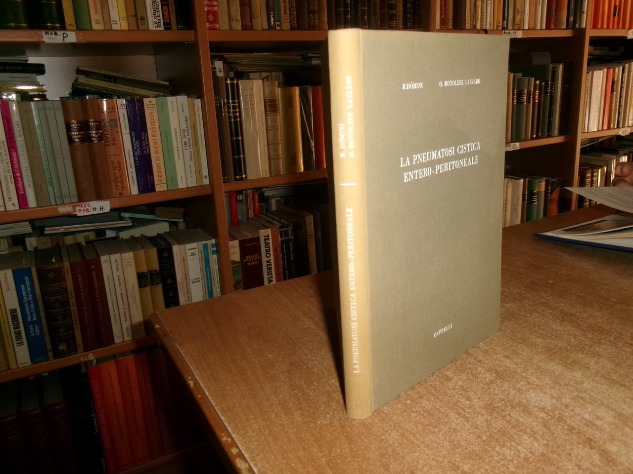 Prof. Remigio Dòmini . Orazio Motolese. LA PNEUMATOSI CISTICA ENTERO-PERITONEALE