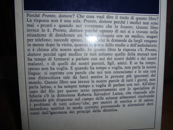 Pronto, Dottore Il Dietologo. La risposta giusta a tutte le …