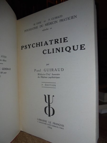 Psychiatrie clinique