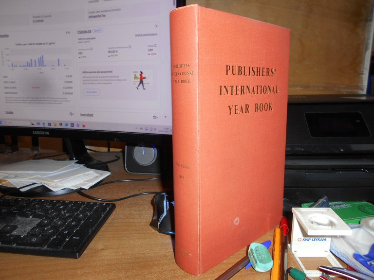 PUBLISHERS' INTERNATIONAL YEAR BOOK. Fifth Edition 1968