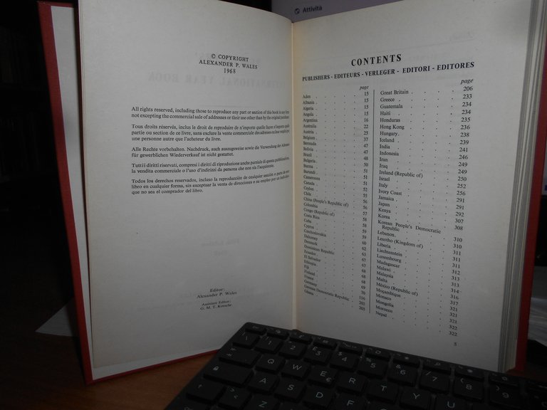 PUBLISHERS' INTERNATIONAL YEAR BOOK. Fifth Edition 1968