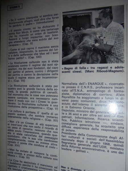 QUANDO LA CINA SI SVEGLIERÃ . IL MONDO TREMERÃ