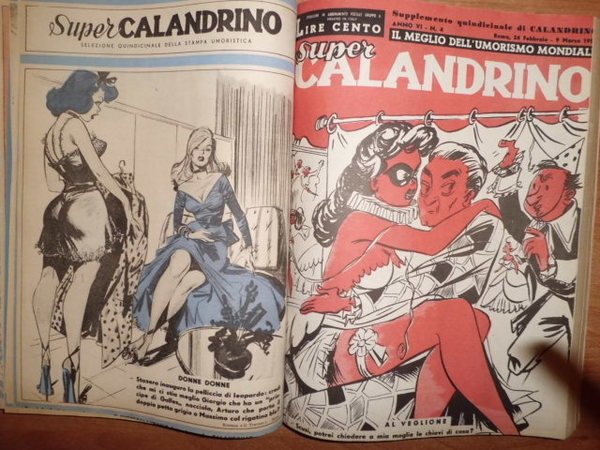 RACCOLTA DE' IL SUPER CALANDRINO. COLLEZIONE RIVISTE