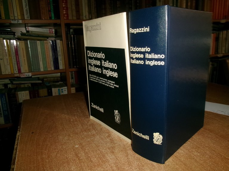 RAGAZZINI. Dizionario inglese italiano - italiano inglese Zanichelli