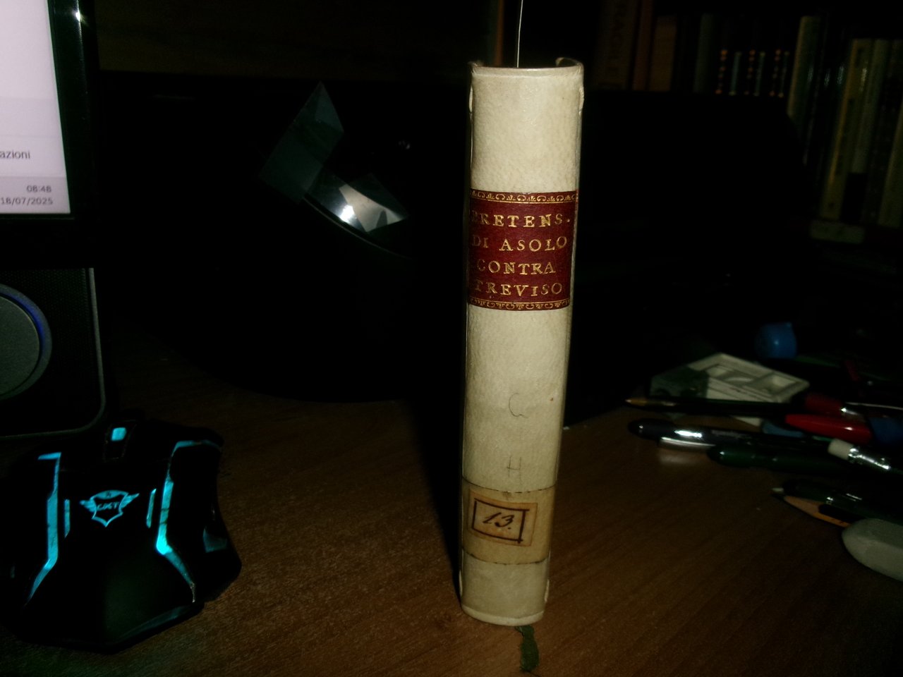 (TREVISO) Rambaldo Azzoni Avogaro. Esame delle recenti pretensioni di ASOLO …