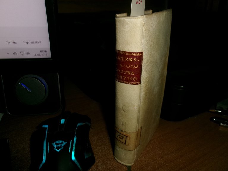 (TREVISO) Rambaldo Azzoni Avogaro. Esame delle recenti pretensioni di ASOLO …