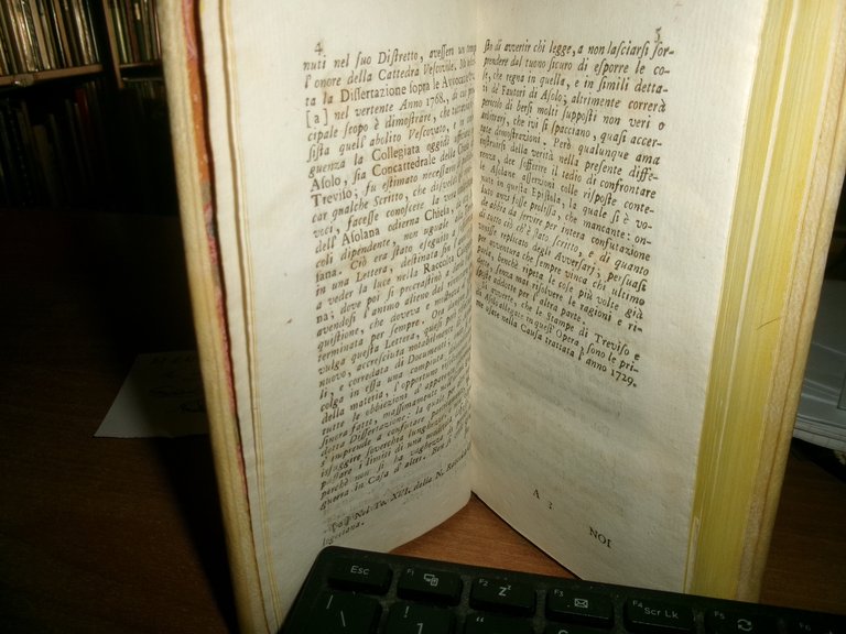 (TREVISO) Rambaldo Azzoni Avogaro. Esame delle recenti pretensioni di ASOLO …