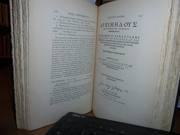 RARA ARITHMETICA a catalogue of the Arithmetics written before the …