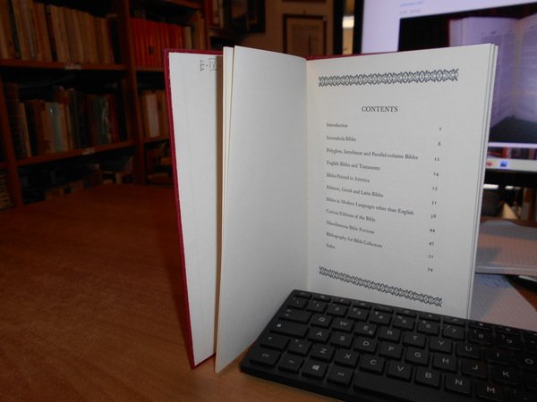 RARE BIBLES. An introduction for Collectors and a descriptive checklist