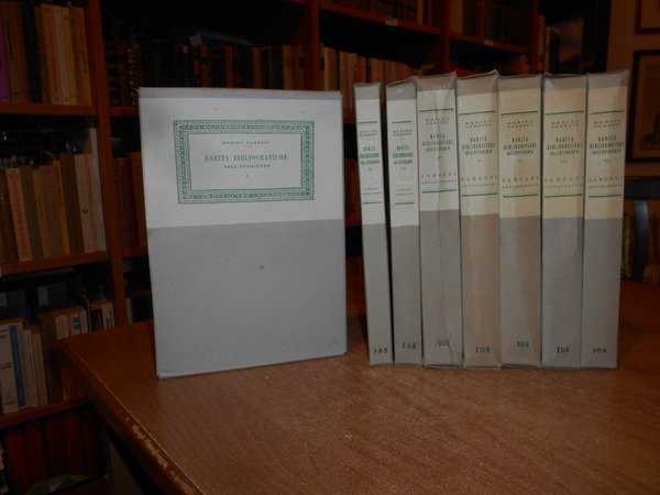 RARITA' BIBLIOGRAFICHE DELL'OTTOCENTO. Materiali e pretesti per una storia della …
