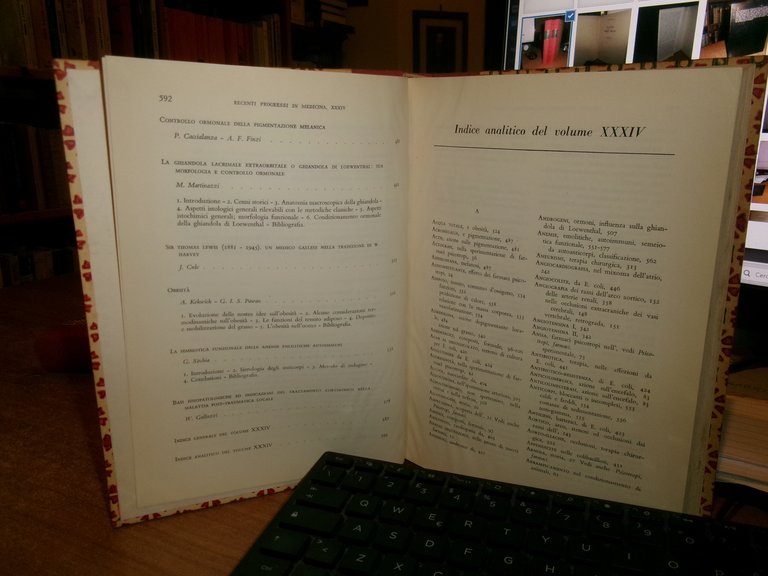 RECENTI PROGRESSI IN MEDICINA. Volume XXXIV - XXXV annata completa …