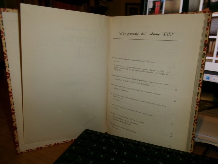 RECENTI PROGRESSI IN MEDICINA. Volume XXXIV - XXXV annata completa …
