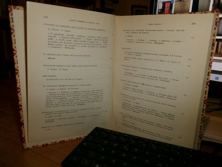 RECENTI PROGRESSI IN MEDICINA. Volume XXXIV - XXXV annata completa …