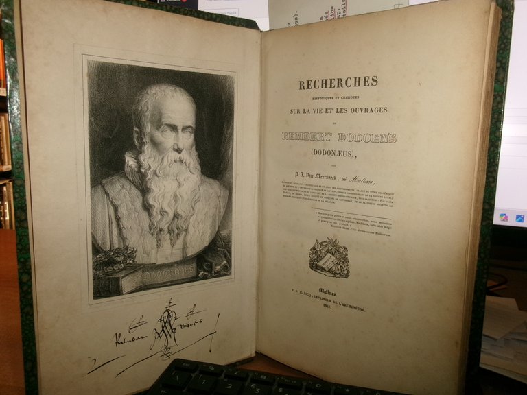 RECHERCHES historiques et critiques sur la... de Rembert Dodoens (Dodenaeus)1841 | Immagine Gallery 5