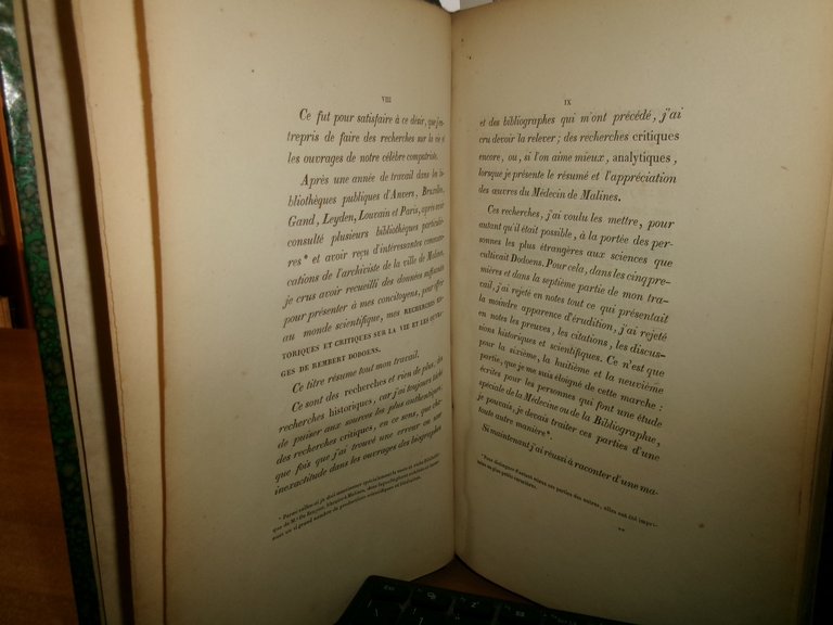 RECHERCHES historiques et critiques sur la... de Rembert Dodoens (Dodenaeus)1841 | Immagine Gallery 6