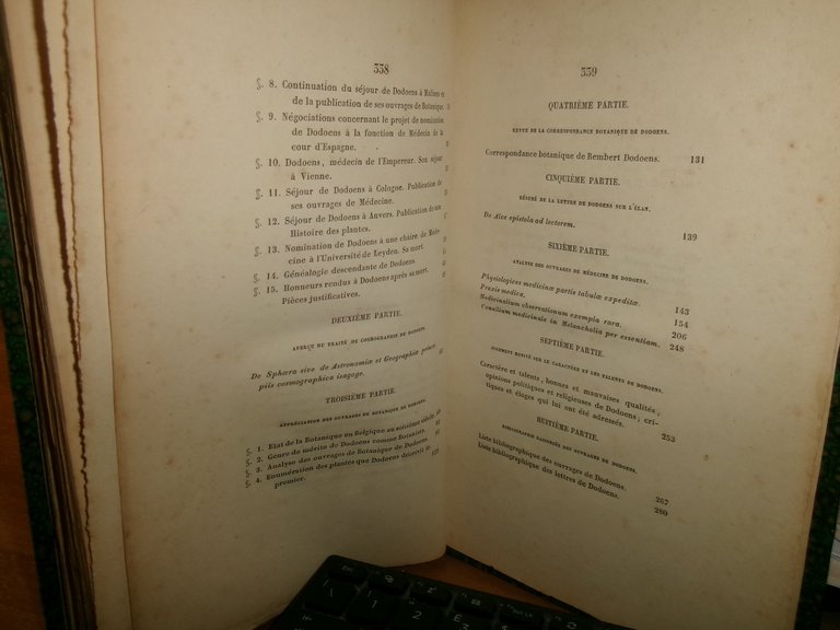 RECHERCHES historiques et critiques sur la... de Rembert Dodoens (Dodenaeus)1841 | Immagine Gallery 7