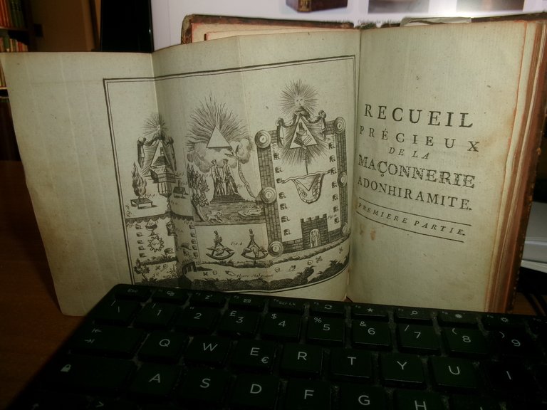 Recueil précieux de la Maçonnerie Adonhiramite...GUILLEMAIN de SAINT-VICTOR 1783