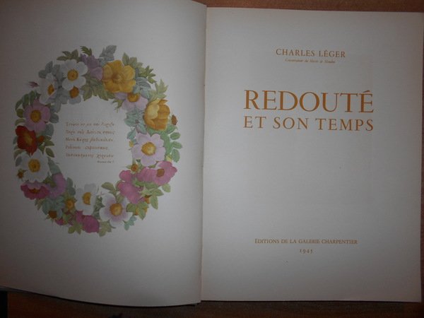 Redouté et son temps