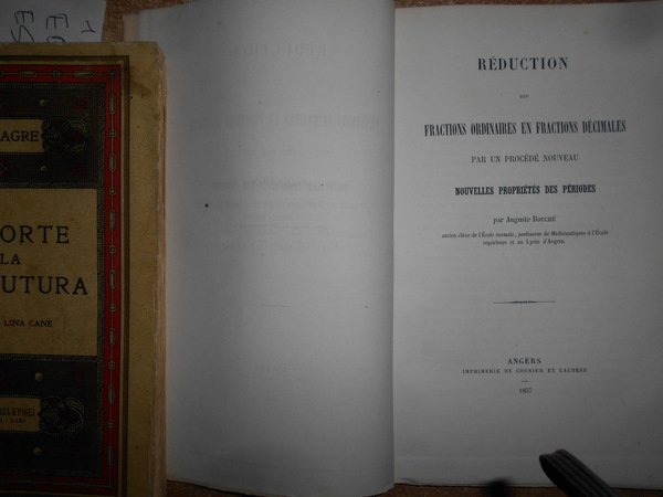 RÉDUCTION DES FRACTIONS ORDINAIRES EN FRACTIONS DÉCIMALES