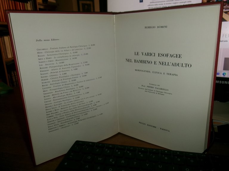 Remigio Dòmini. LE VARICI ESOFAGEE NEL BAMBINO E NELL' ADULTO …