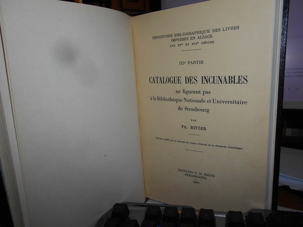 Repertoire Bibliographique des Livres du XVI Siecle qui se trouvent …