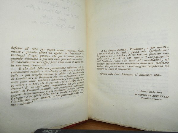 Ricerche bibliografiche sulle edizioni ferraresi del secolo XV