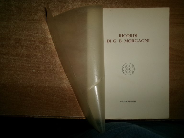 RICORDI DI G. B. MORGAGNI nel centenario della pubblicazione... di …