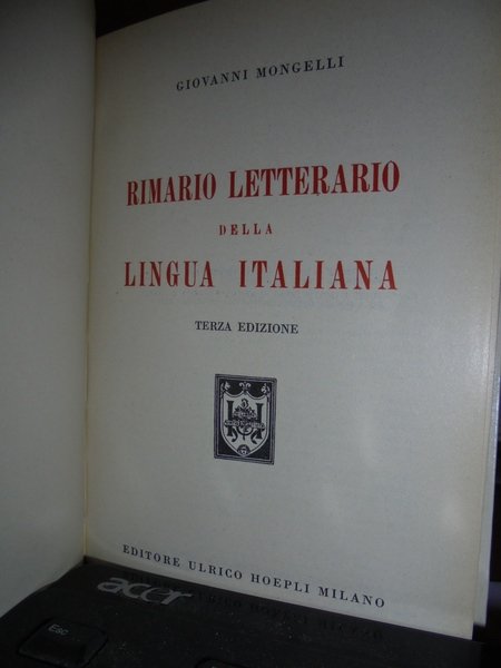 Rimario letterario della lingua italiana