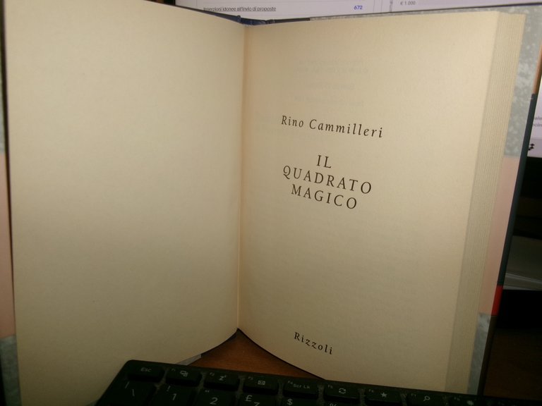 RINO CAMMILLERI. IL QUADRATO MAGICO. Un Mistero che dura da …