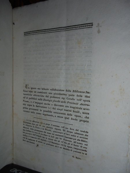 RISPOSTA ad un articolo inserito nel fascicolo di Aprile dalla …