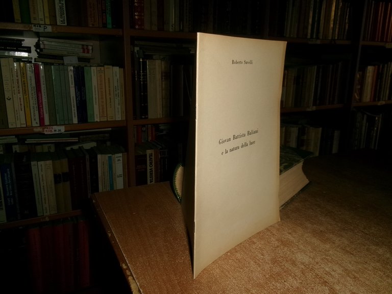 ROBERTO SAVELLI. Giovan Battista Baliani e la natura della luce … | Immagine Gallery 2