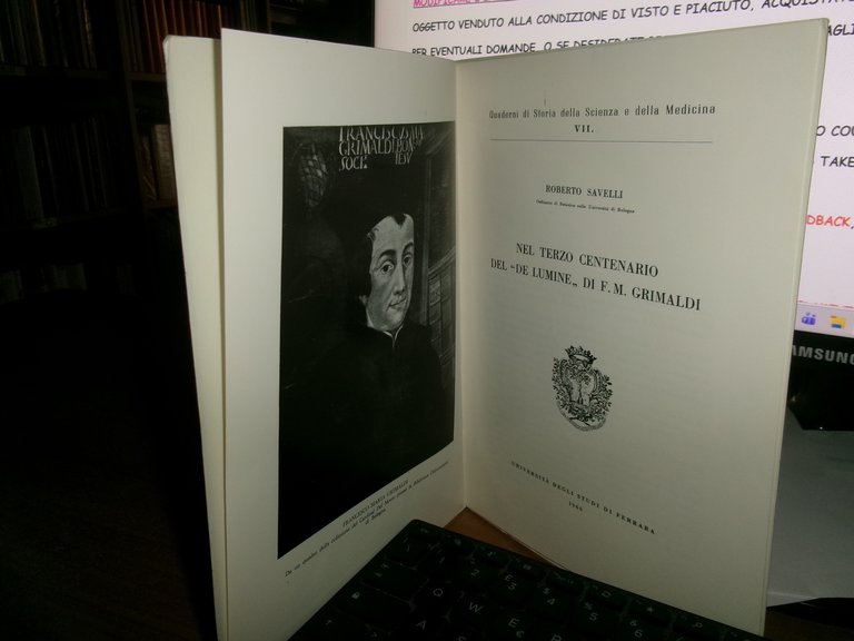 ROBERTO SAVELLI. Nel Terzo Centenario del "DE Lumine" di F. … | Immagine Gallery 4