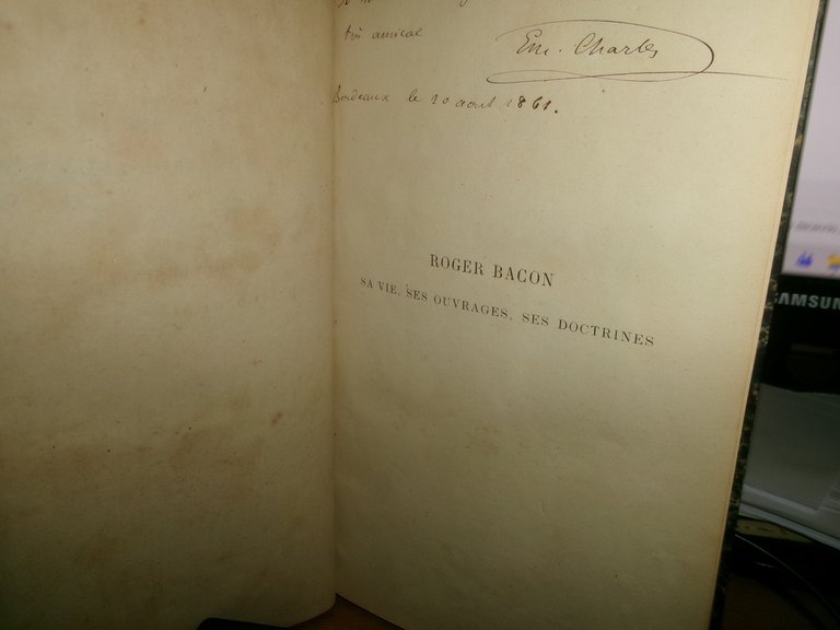 ROGER BACON sa vie, ses ouvrages, ses doctrines | Immagine Gallery 7