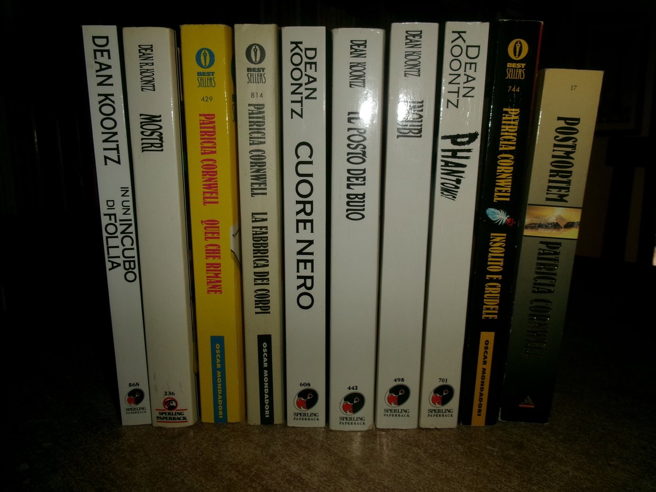 (Romanzi) CORNWELL-KOONTZ. 10 volumi di vari anni | Immagine principale