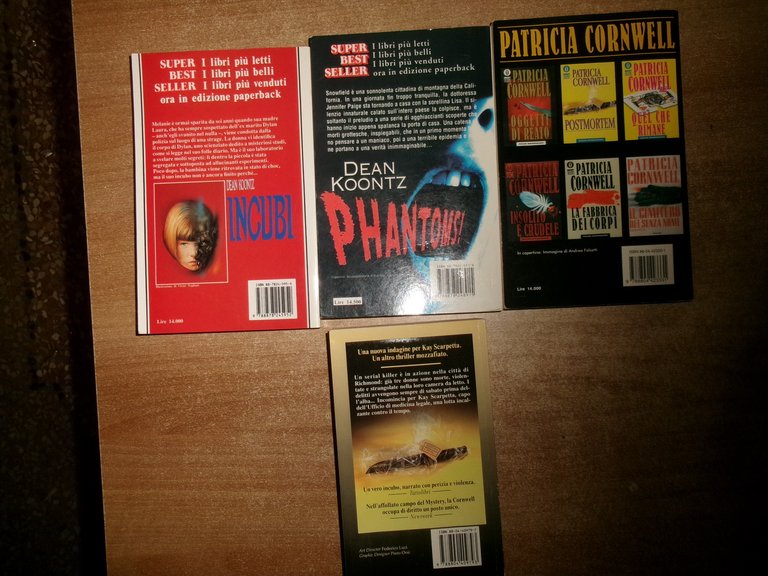 (Romanzi) CORNWELL-KOONTZ. 10 volumi di vari anni | Immagine Gallery 4