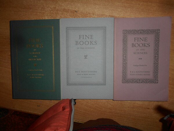 ROOTENBERG Fine Books in The Sciences catalogue 4/Five/Seven
